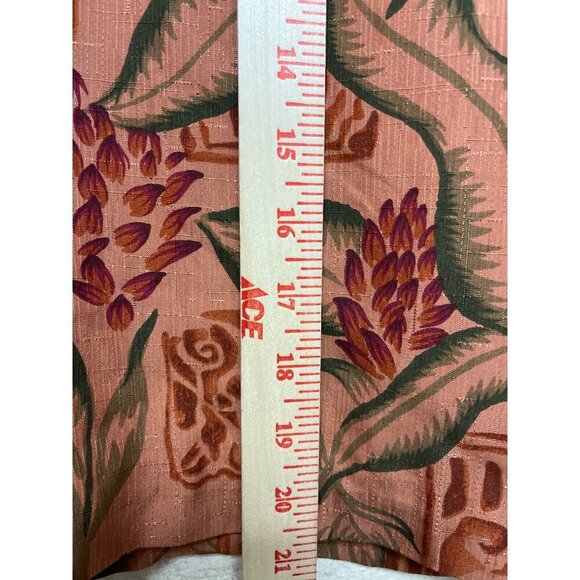 Tommy Bahama Women's Silk Tropical Floral Brown Short Skirt Cruise Beach Size 8 - Picture 5 of 8